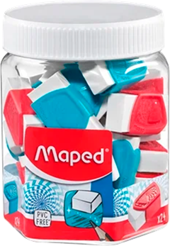 Borracha Maped Precision Branca Pote