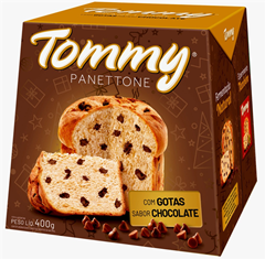 Panettone Tommy Gotas Chocolate 400g