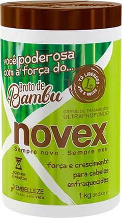Creme De Tratamento Novex De Bambu 1kg