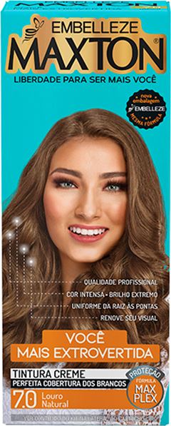 Tintura Maxton 7.0 Louro Natural