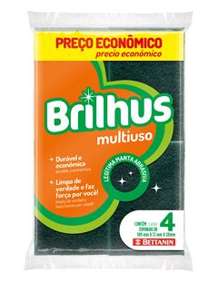 Esponja Multiuso Brilhus Lv4 Pg3