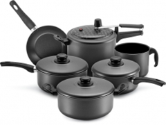Conjunto Panela Antiaderente Panelux Grafite 6pcs