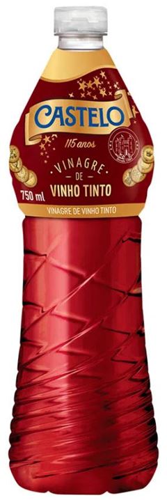 Vinagre De Vinho Tinto Castelo 750ml