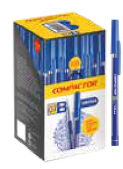 Caneta Compactor Esferografica 07b 1,2mm Azul