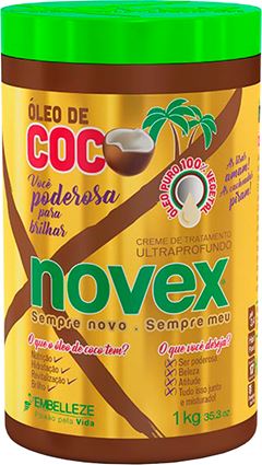 Creme De Tratamento Novex Oleo De Coco 1kg