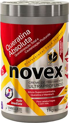 Creme De Tratamento Novex Queratina Absoluta 1kg