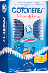 Haste Flexivel Cotonete Johnsons 1x150un