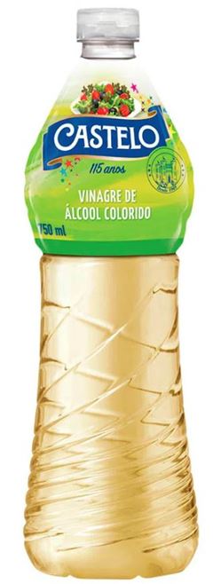 Vinagre De Alcool Colorido Castelo 750ml