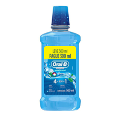 Enxaguante Bucal Oral B Menta Lv500ml Pg300ml