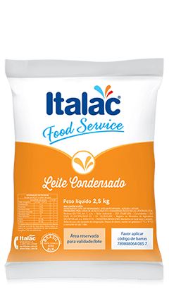 Leite Condensado Italac Bag 2,5kg