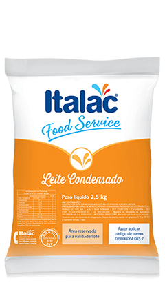 Leite Condensado Italac Bag 2,5kg