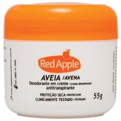 Desodorante Creme Red Apple Unissex Aveia 55g