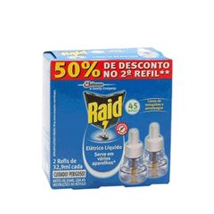Inseticida Raid Eletrico Protector 45 Noites Refil 2un Promo