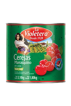 Cereja Marrasquino La Violetera Sem Talo 1,8kg