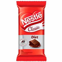Chocolate Nestle Classic Diet Ao Leite 25g