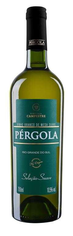 Vinho Nacional Pergola Branco Suave 750ml
