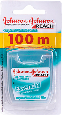 Fio Dental Johnsons Essencial Menta 100m
