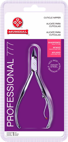 Alicate Cuticula Mundial Inox Profissional 777