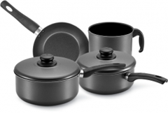 Conjunto Panela Antiaderente Panelux Grafite 4pcs