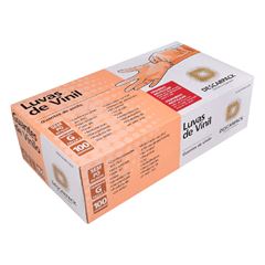 Luva De Procedimento Descarpack Vinil G Sem Po 100un