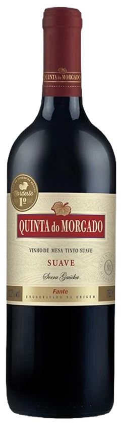 Vinho Nacional Quinta Do Morgado Tinto Suave 750ml