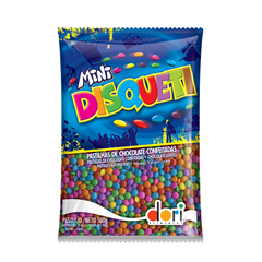 Chocolate Disquete Mini Confeitado 500g