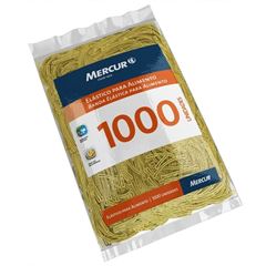 Elastico Mercur Pamonha Amarelo 1.000un
