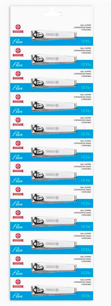 Cortador De Unha Mundial Pq 12pcs Ref157