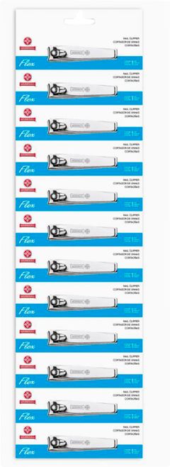 Cortador De Unha Mundial Pq 12pcs Ref157