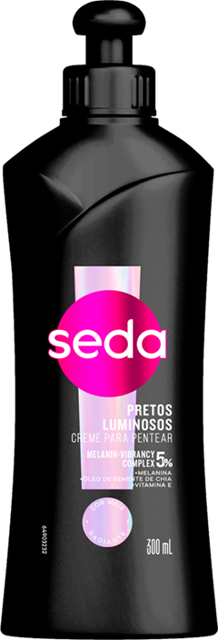 Creme De Pentear Seda Pretos Luminosos 300ml