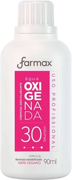 Agua Oxigenada Cremosa Farmax 30 Volumes 90ml