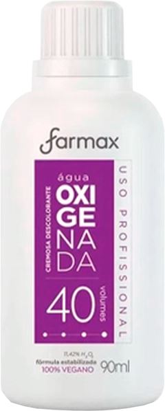 Agua Oxigenada Cremosa Farmax 40 Volumes 90ml