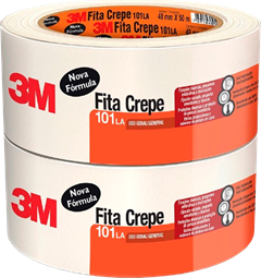 Fita Crepe 3m 48mmx50m Uso Geral