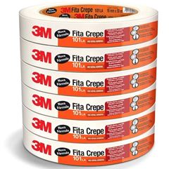 Fita Crepe 3m 18mmx50m Uso Geral