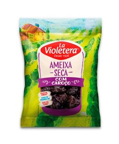 Ameixa La Violetera Seca Com Caroco 200g