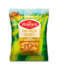 Uva Passa La Violetera Branca Sem Semente 200g