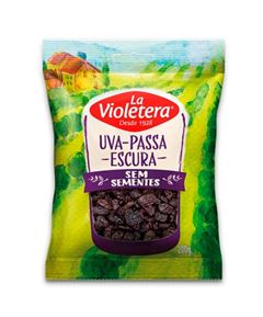 Uva Passa La Violetera Preta Sem Semente 200g