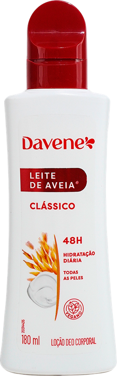 Locao Hidratante Davene Leite De Aveia Classico 180ml