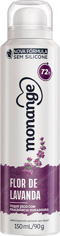 Desodorante Aerossol Monange Flor De Lavanda 150ml