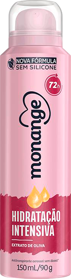 Desodorante Aerossol Monange Hidratacao Intensa Oliva 150ml
