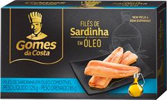 Sardinha File Gomes Da Costa Oleo 125g