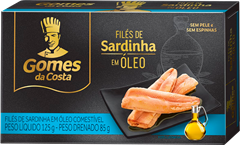 Sardinha File Gomes Da Costa Oleo 125g