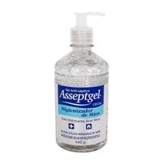 Alcool Gel Asseptgel Cristal 420g