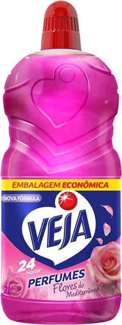 Limpador Perfumado Veja Flores Do Mediterraneo 2l
