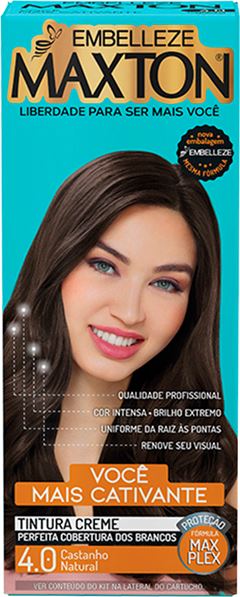Tintura Maxton 4.0 Castanho Natural