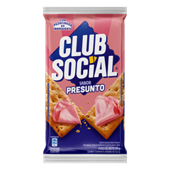 Biscoito Club Social Presunto 6x23,5g