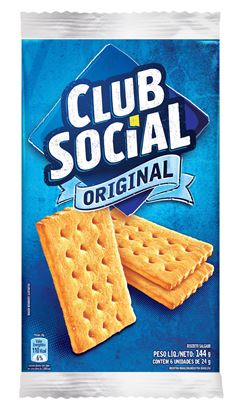 Biscoito Club Social Original 6x24g