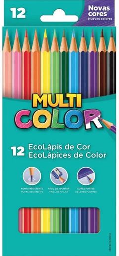 Lapis De Cor Faber Castell Multicolor 12 Cores