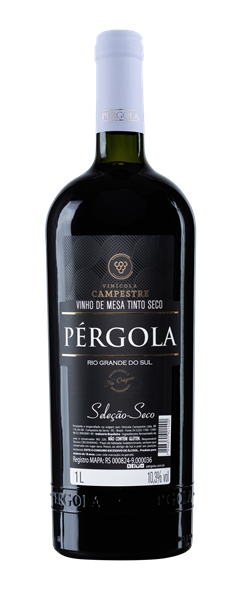 Vinho Nacional Pergola Tinto Seco 1l