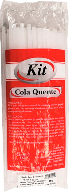 Cola Quente Kit 1kg Fina